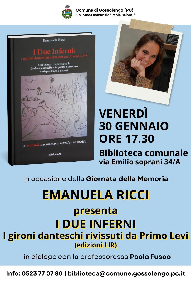 I due inferni. Presentazione del libro di Emanuela Ricci