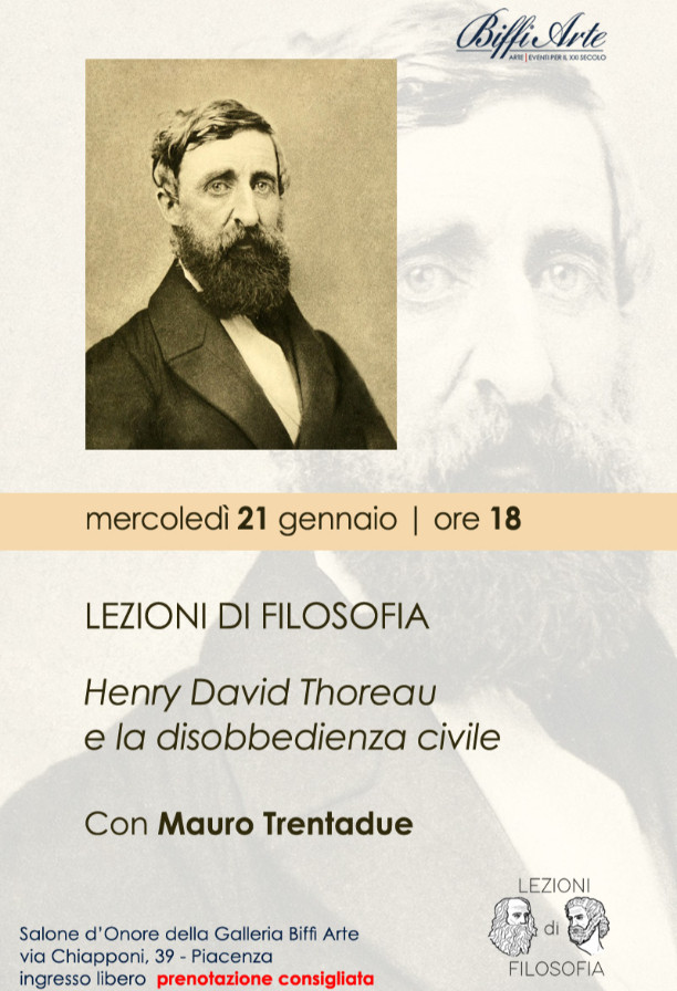 Lezioni di Filosofia - Henry David Thoreau e la disobbedienza civile