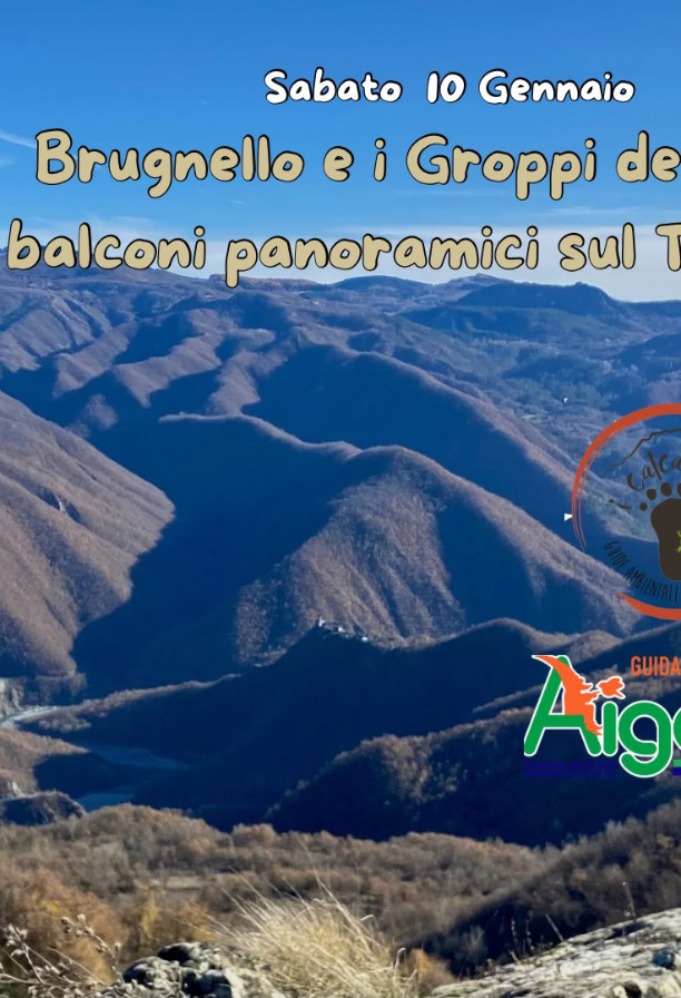 Brugnello e i Groppi del Lago, balconi panoramici sul Trebbia