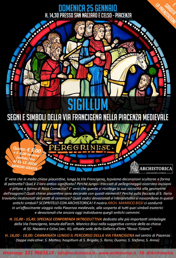 Sigillum. Segni e simboli della Via Francigena nella Piacenza medievale