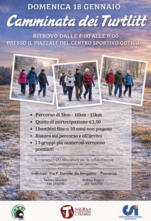 Camminata dei Turtlitt