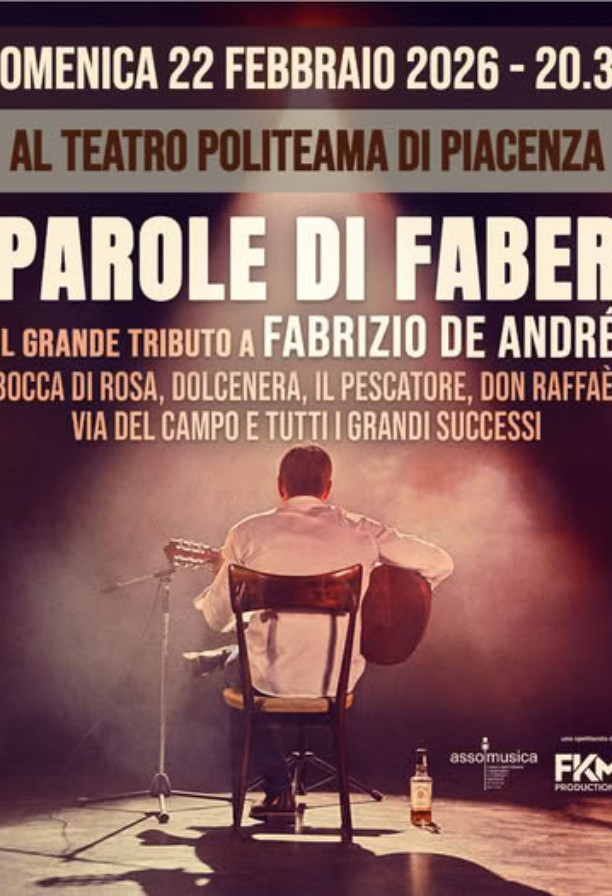 Parole di Faber – Il Grande Tributo a Fabrizio De André