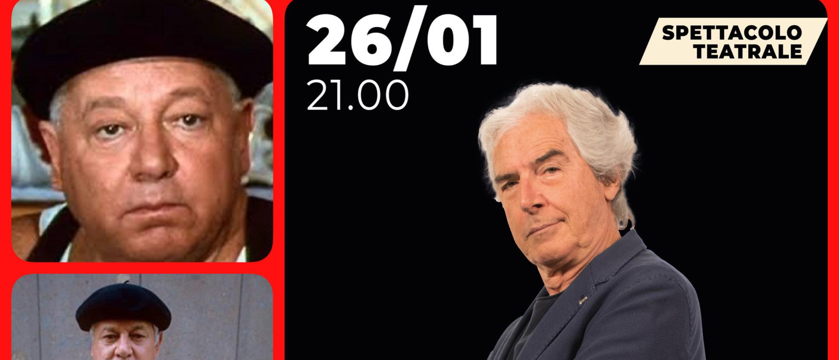 "Una serata pazzesca" dedicata a Paolo Villaggio - Tullio Solenghi