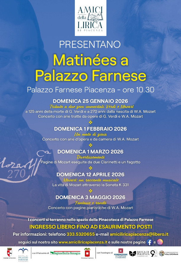 Matinées a Palazzo Farnese - “Mozart: un racconto musicale”