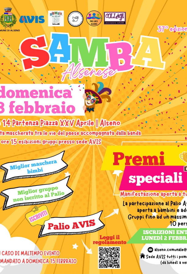 Samba Alsenese - 37ª edizione