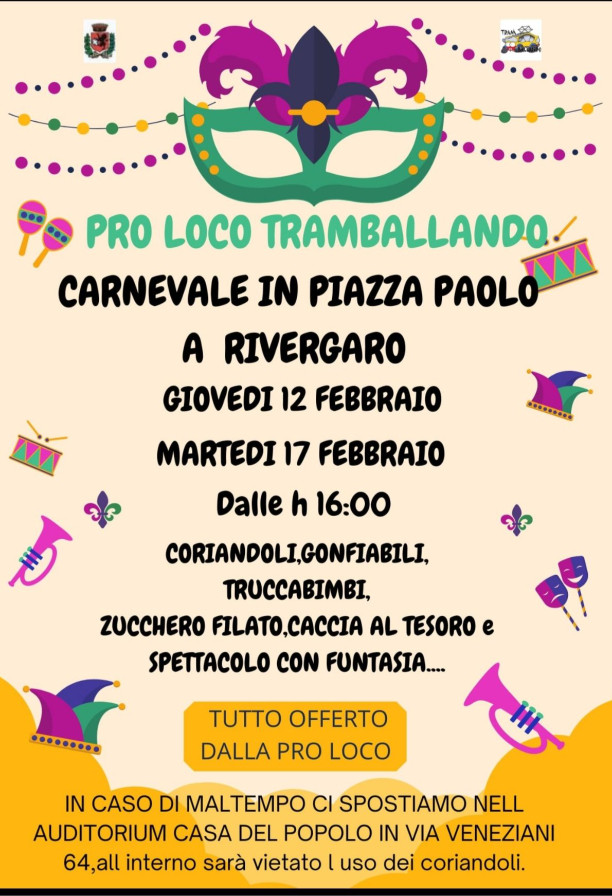 Carnevale in Piazza Paolo a Rivergaro