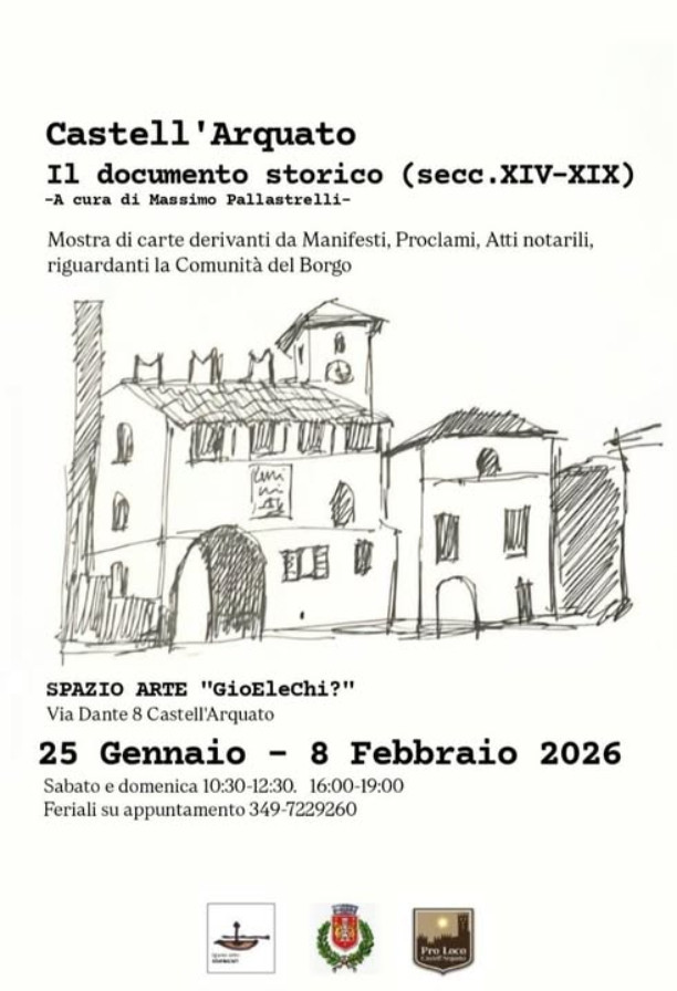 Castell’Arquato: il documento storico (secoli XIV–XIX)