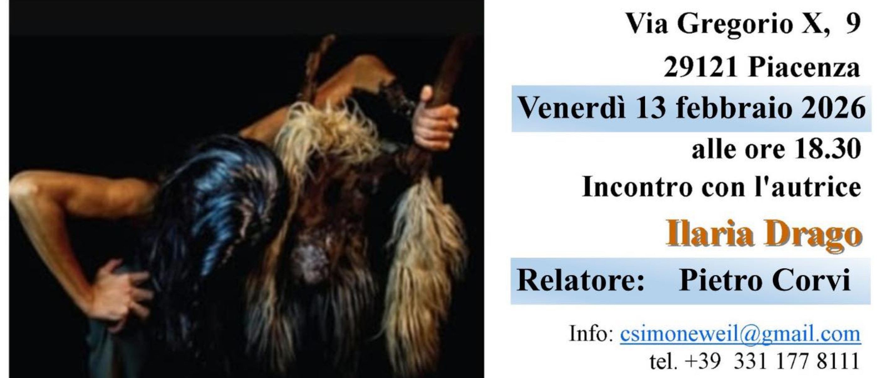 Presentazione del volume "Circe Anime Semplici Medea"