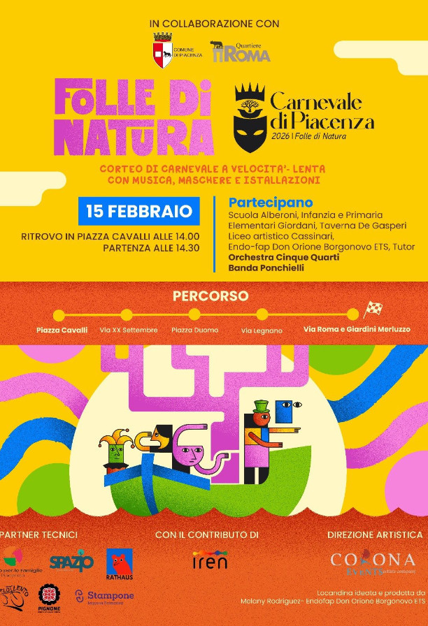 Folle di Natura - Carnevale di Piacenza