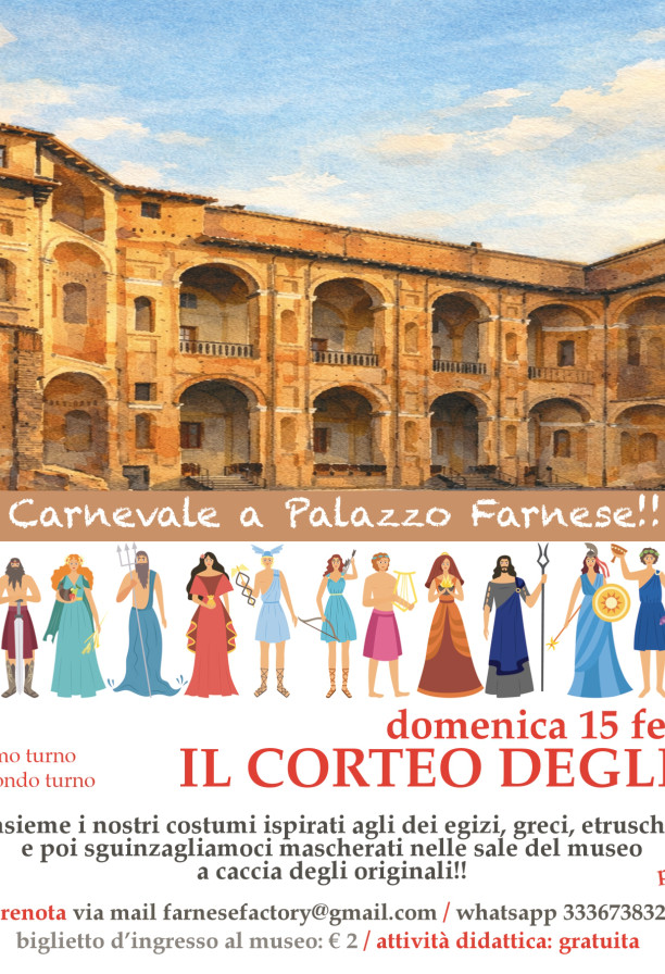 Carnevale al Museo – Il Corteo degli Dei