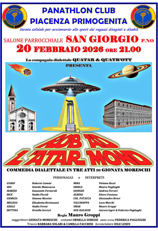 Commedia dialettale "Rob ad l’ätar mond"