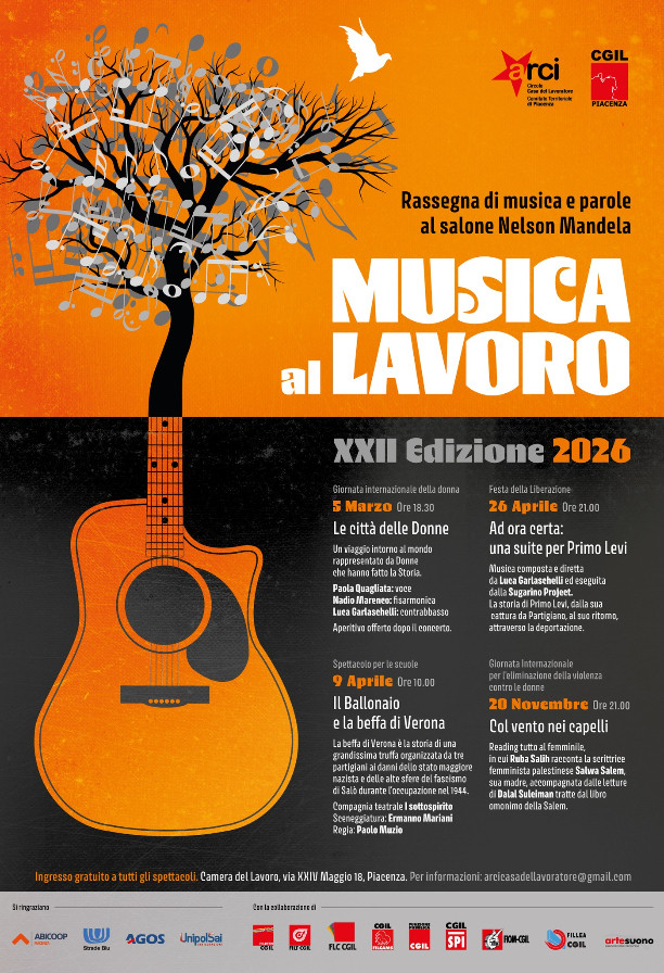 Musica al Lavoro 2026 - XXII Edizione