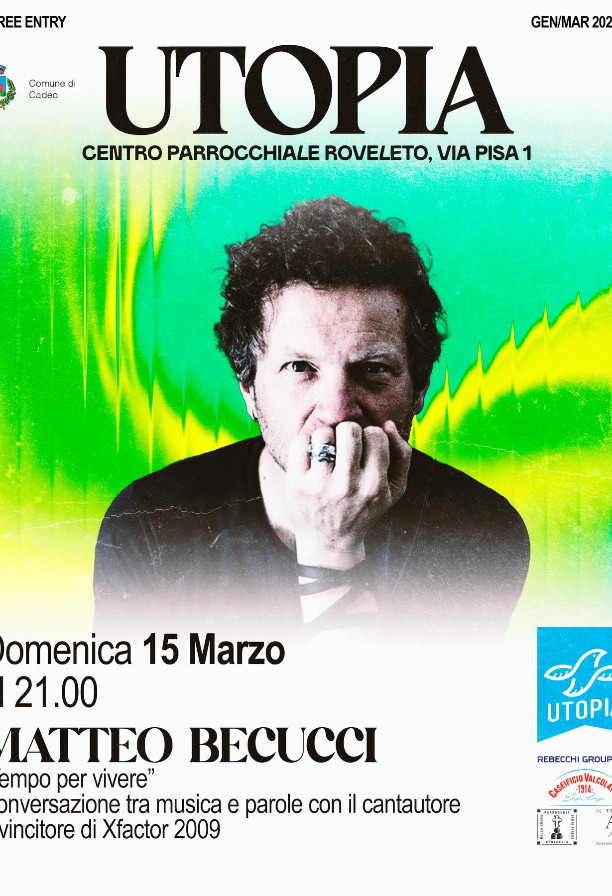 Utopia – Matteo Becucci e “Tempo per vivere”