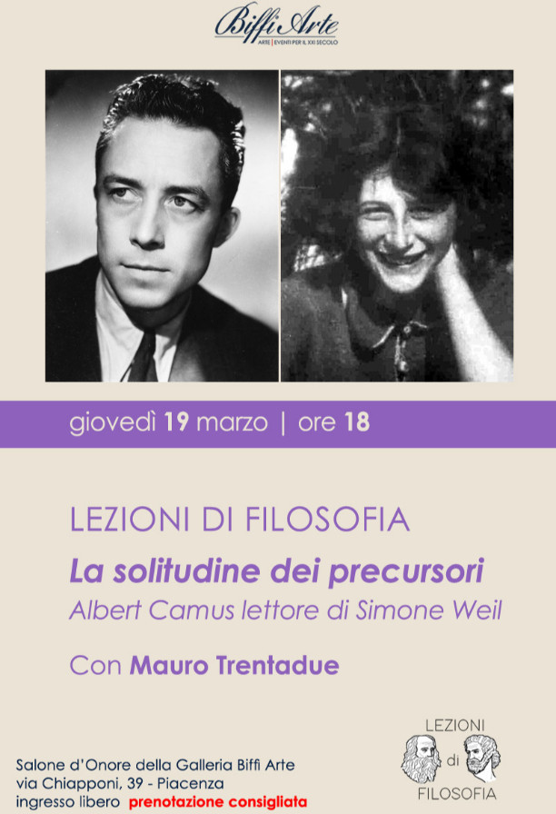 Lezioni di Filosofia - La solitudine dei precursori