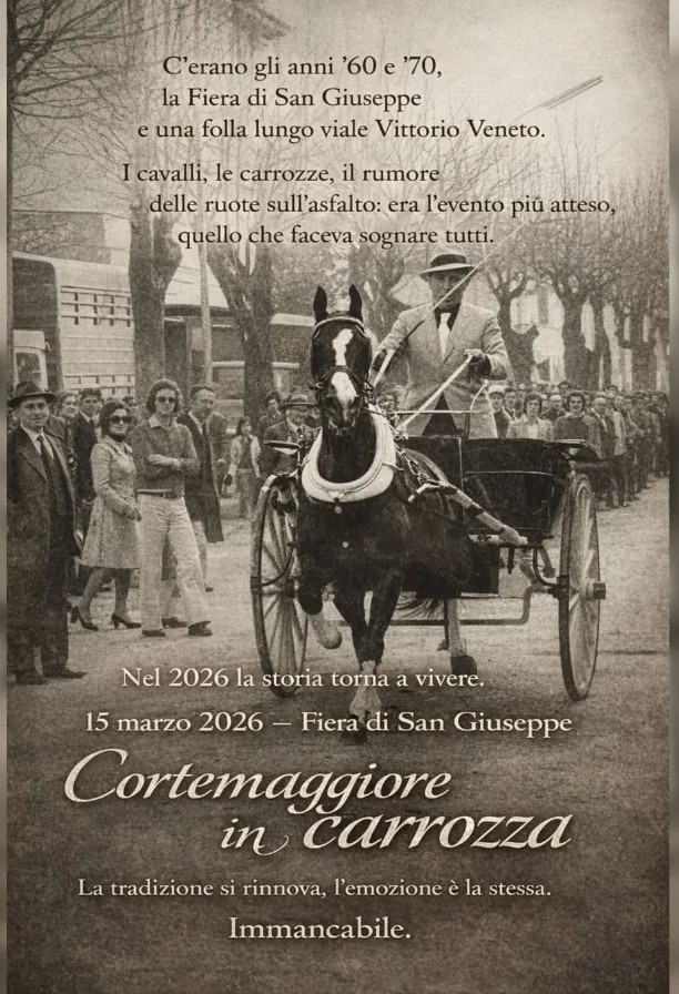 Cortemaggiore in Carrozza: i cavalli tornano protagonisti dopo 50 anni