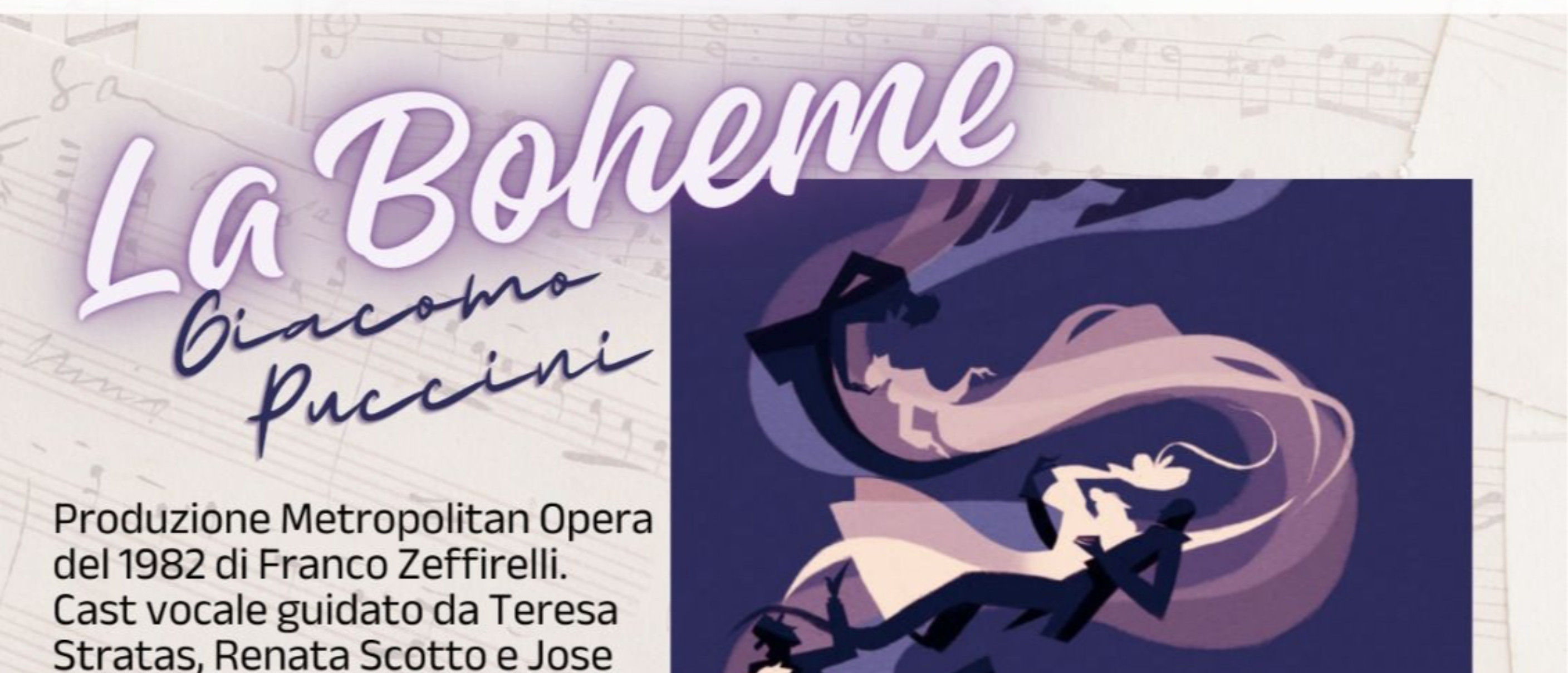 Giovedì in Musica – La Bohème di Giacomo Puccini