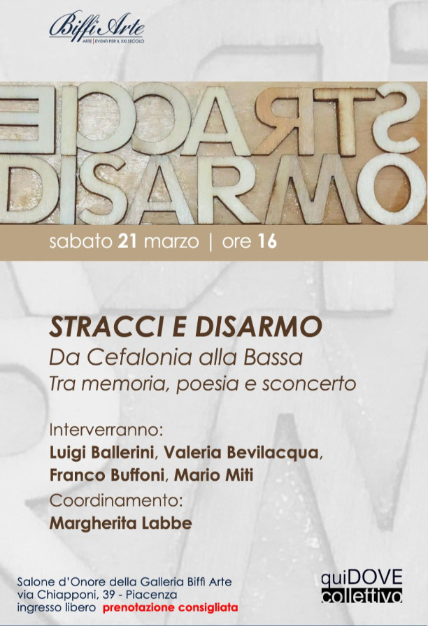 "Stracci e Disarmo"