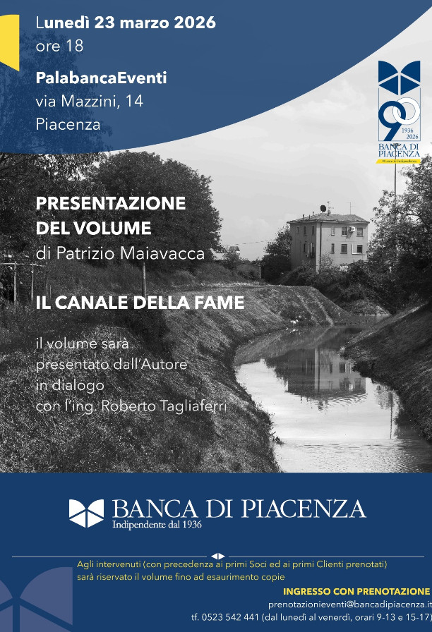 "Il Canale della Fame" – presentazione del libro di Patrizio Maiavacca