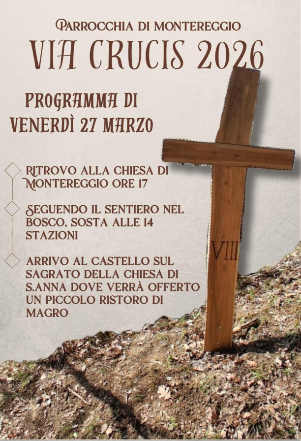 Via Crucis a Montereggio di Farini