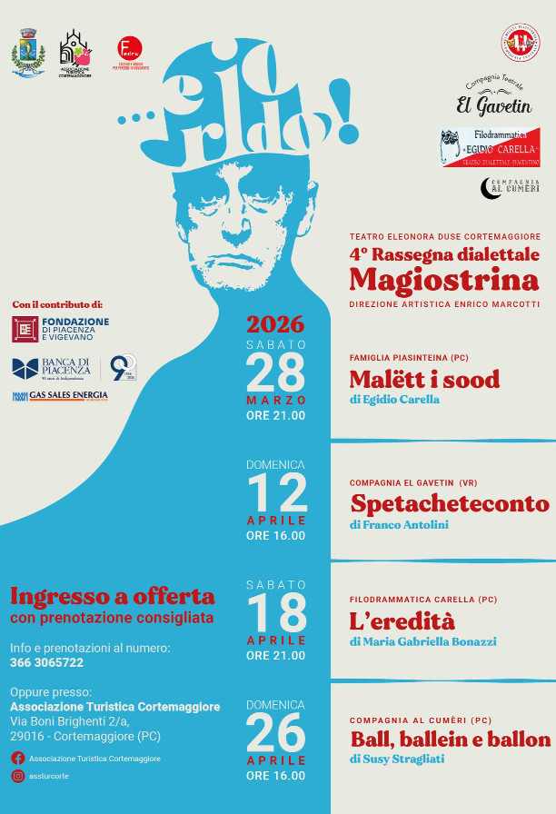 4° Rassegna Dialettale Magiostrina ...e io rido!