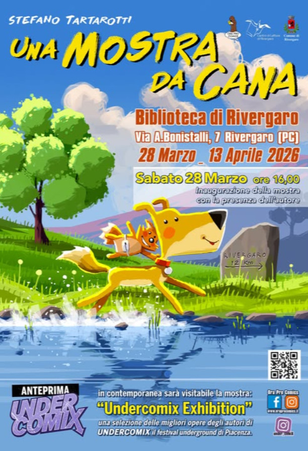 Una mostra da Cana - Stefano Tartarotti e Undercomix Exhibition