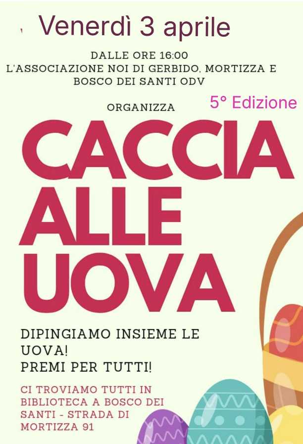 Caccia alle uova - 5ª edizione
