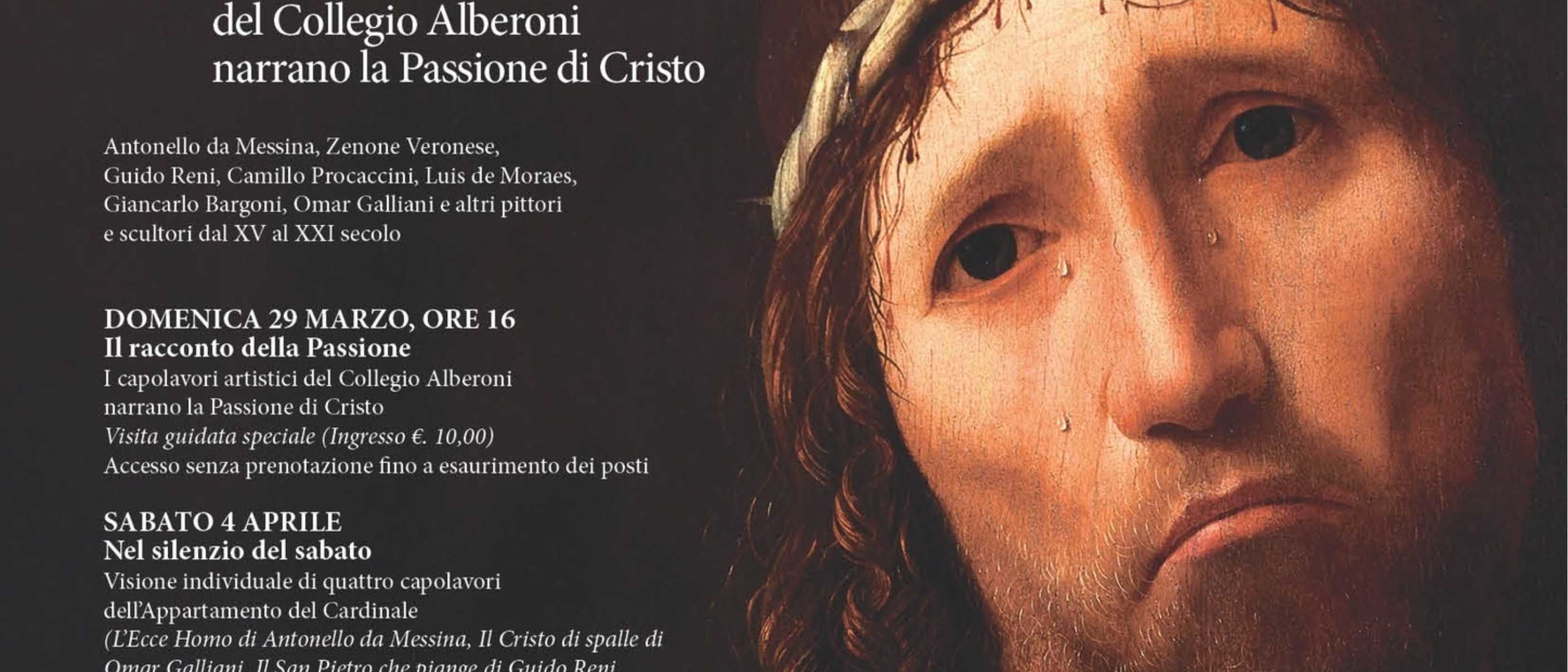 Pasqua alla Galleria Alberoni: il racconto della Passione