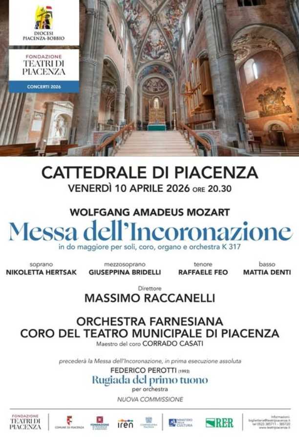 Mozart in Cattedrale con la “Messa dell’Incoronazione”