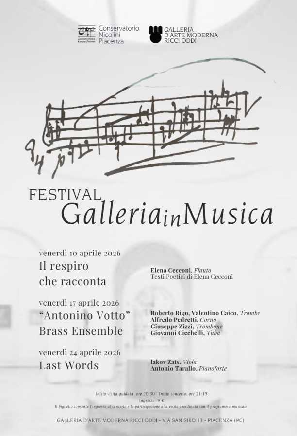 Galleria in Musica 2026 - Il respiro che racconta