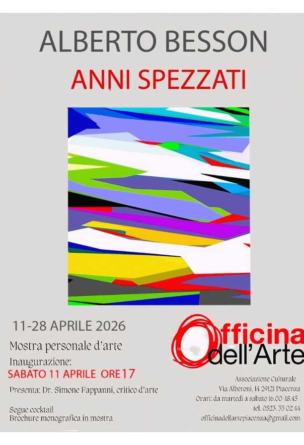 Alberto Besson "Anni spezzati" - Officina dell'Arte
