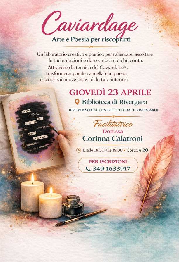 Caviardage - Arte e Poesia per riscoprirti