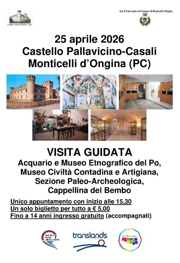 Visita guidata ai musei e alla Cappellina del Bembo al Castello Pallavicino