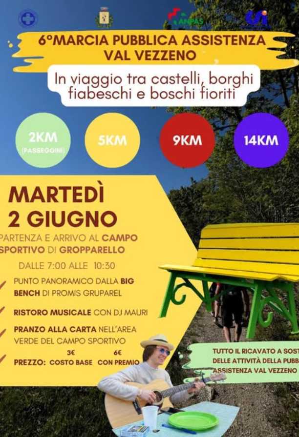 6° Marcia Pubblica Assistenza Val Vezzeno