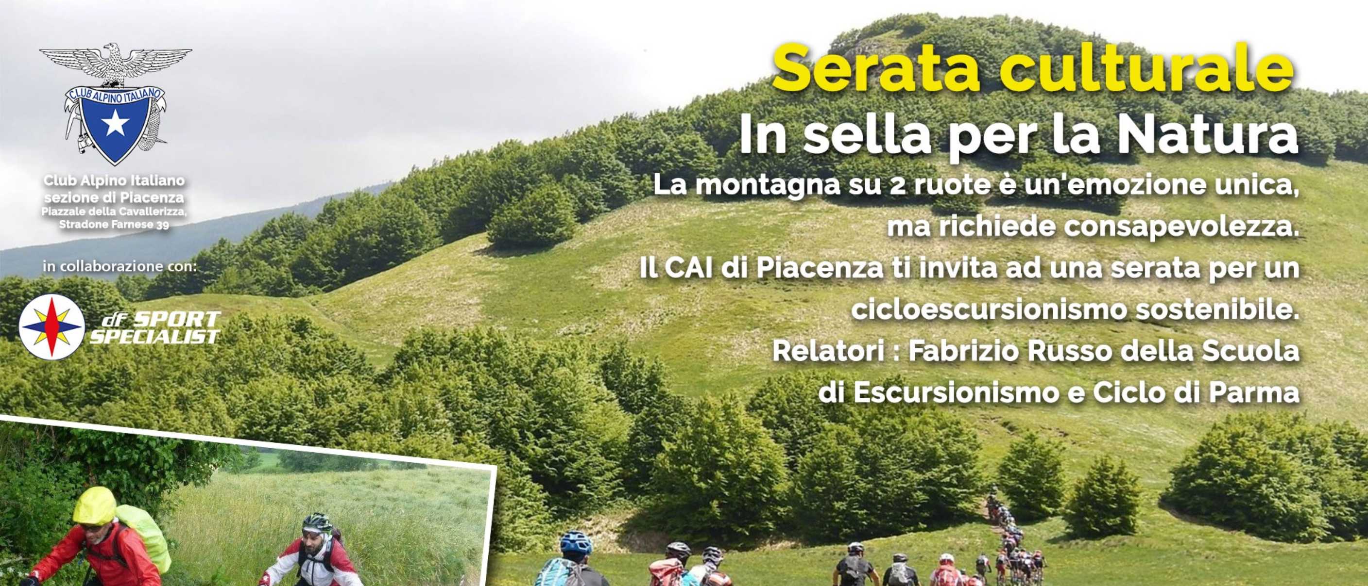 Serata culturale: In sella per la Natura