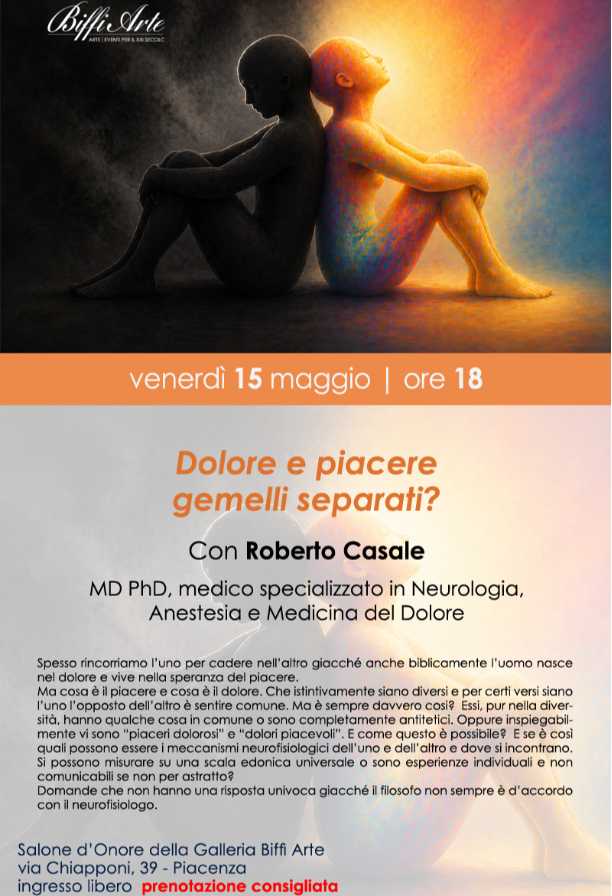 Dolore e piacere, gemelli separati?