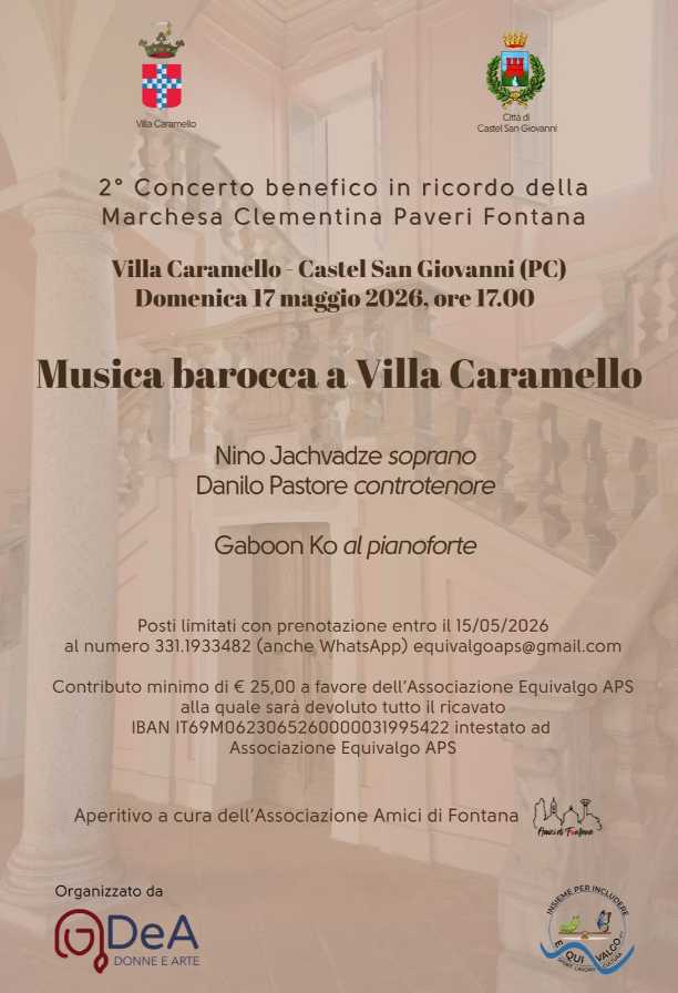 Musica barocca a Villa Caramello