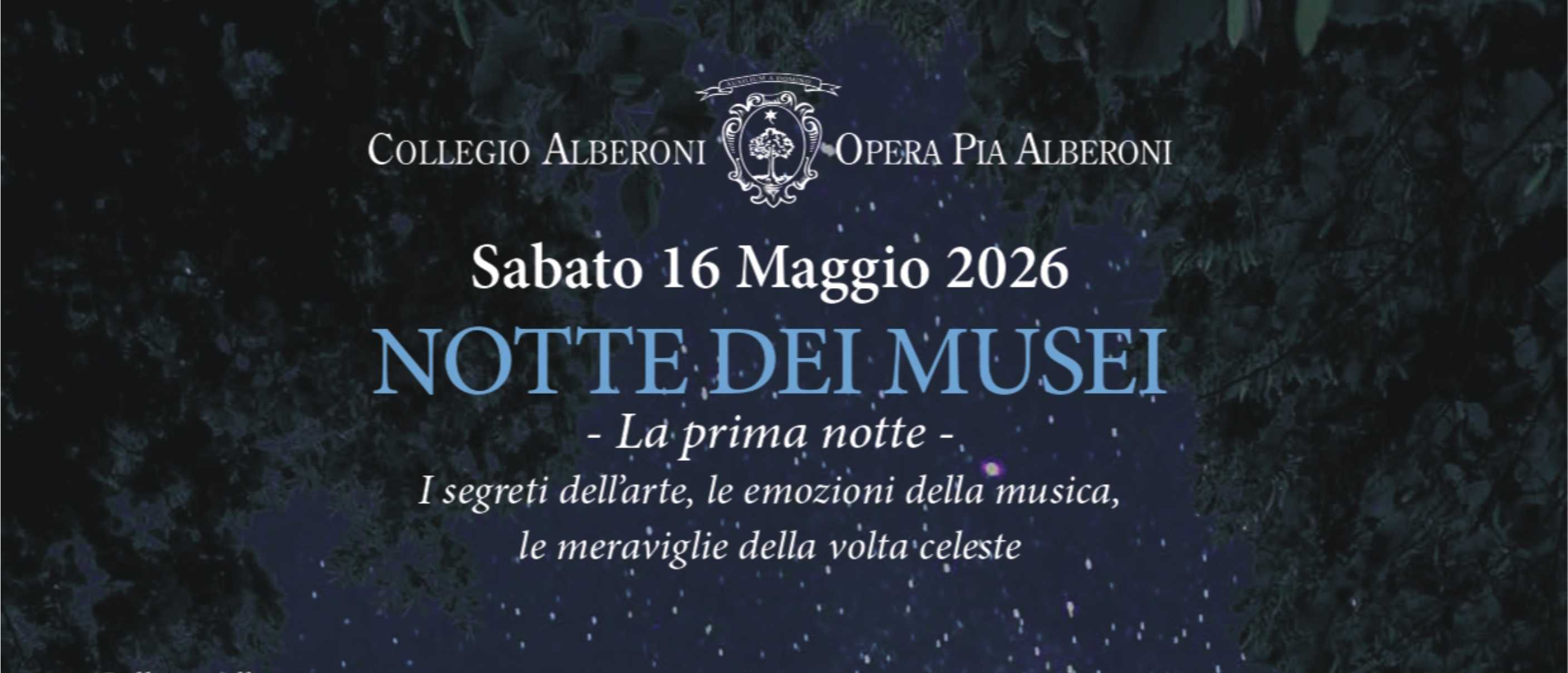 Notte dei Musei al Collegio Alberoni
