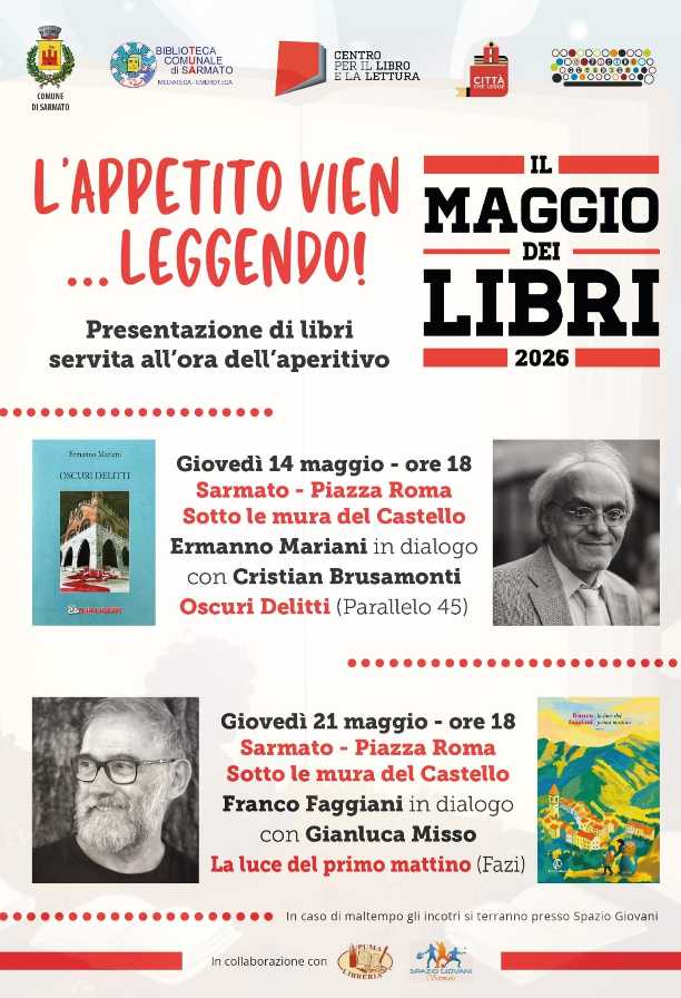 Franco Faggiani presenta "La luce del primo mattino" per Il Maggio dei Libri