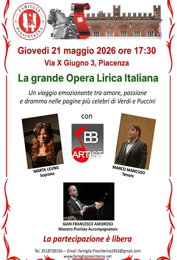 La grande Opera Lirica Italiana