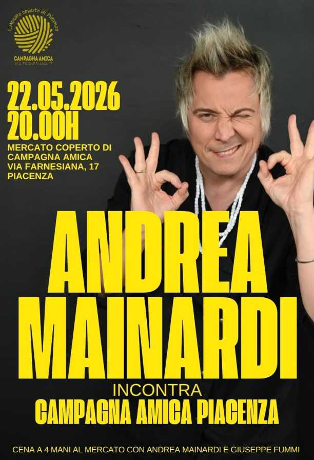 Andrea Mainardi incontra Campagna Amica Piacenza