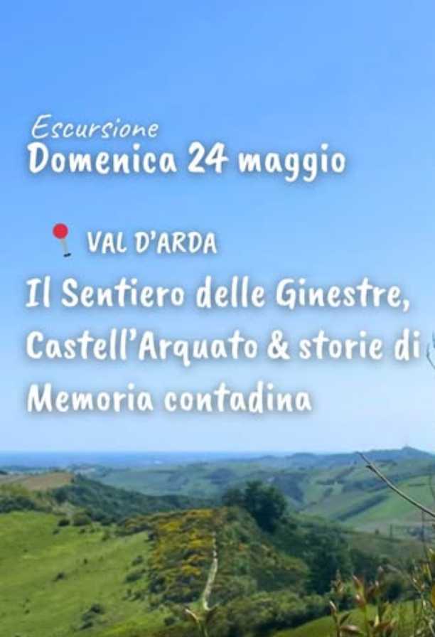 Escursione a Castell'Arquato, il Sentiero delle Ginestre e il Museo Contadino