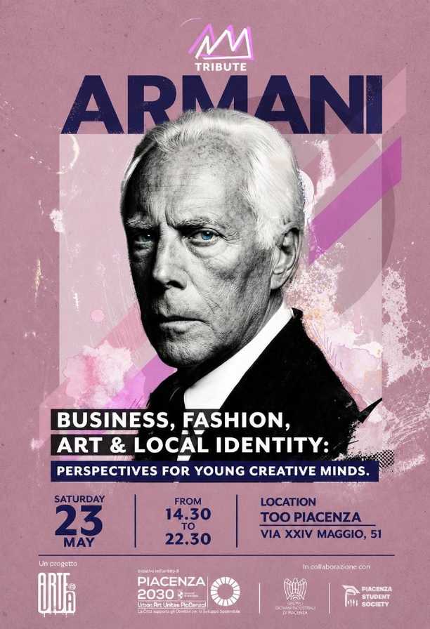ARMANI TRIBUTE. Business, Moda, Arte e Territorio