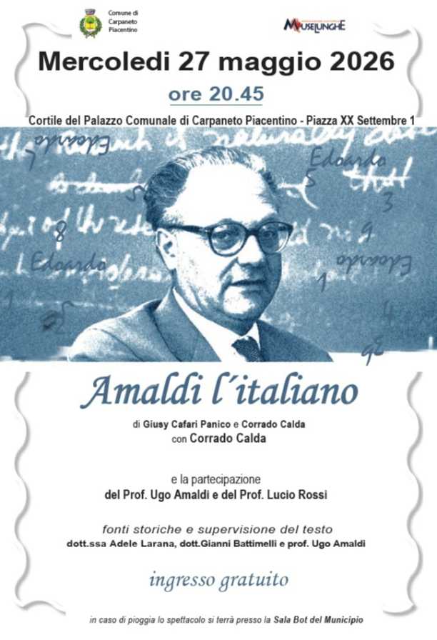 Amaldi l’italiano