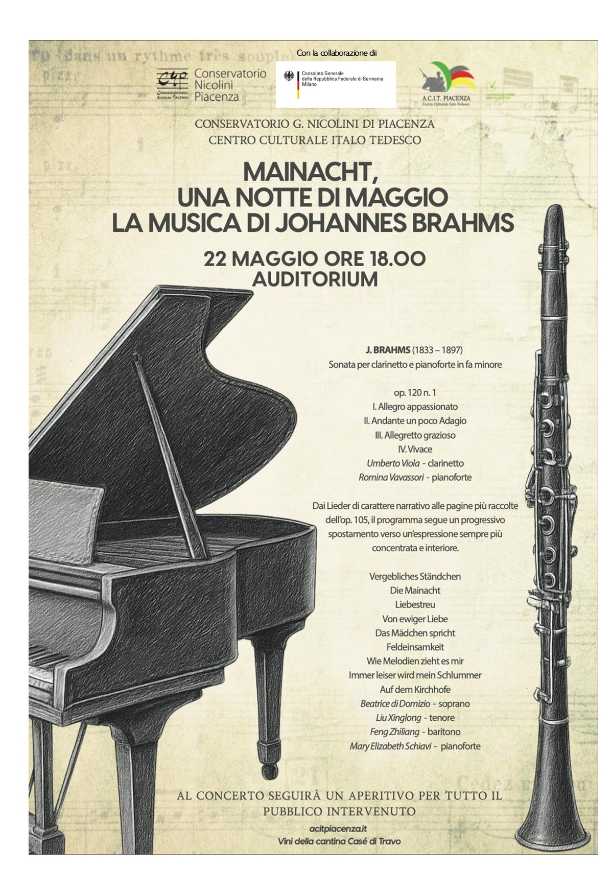 Mainacht, una notte di maggio. La musica di Johannes Brahms
