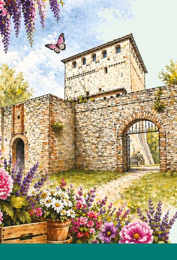 Bobbio - Il Castello in Fiore