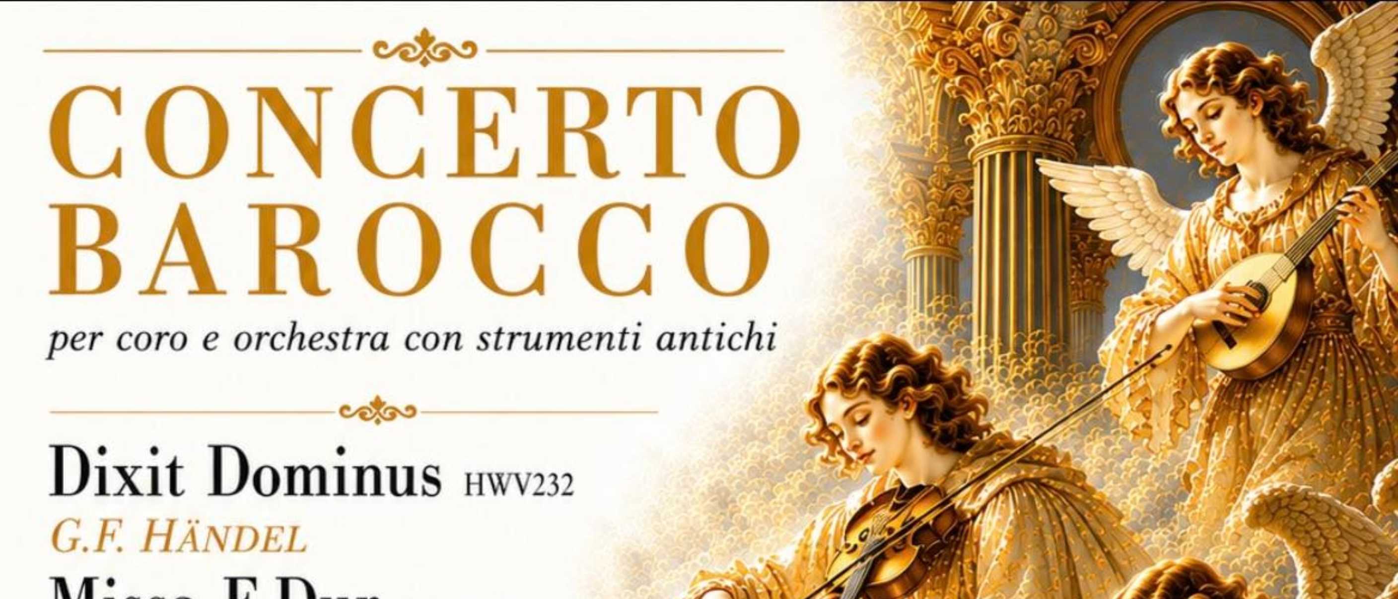 Concerto Barocco per coro e orchestra con strumenti antichi