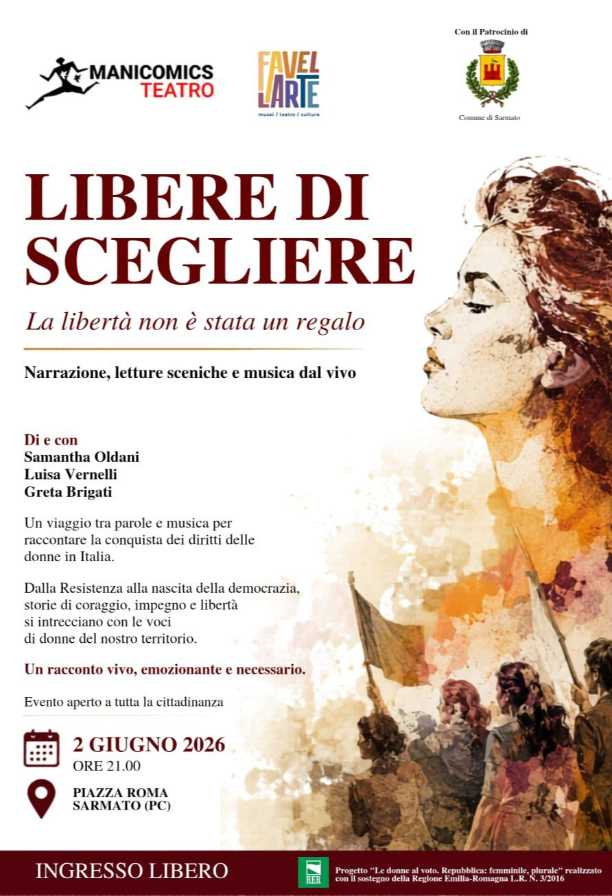 Libere di scegliere. La libertà non è stata un regalo