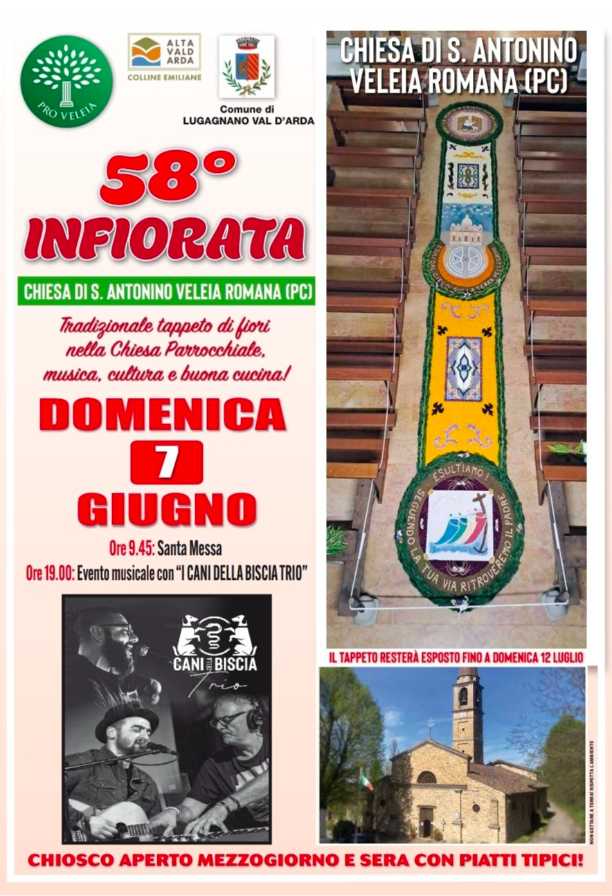 58° Infiorata di Veleia Romana