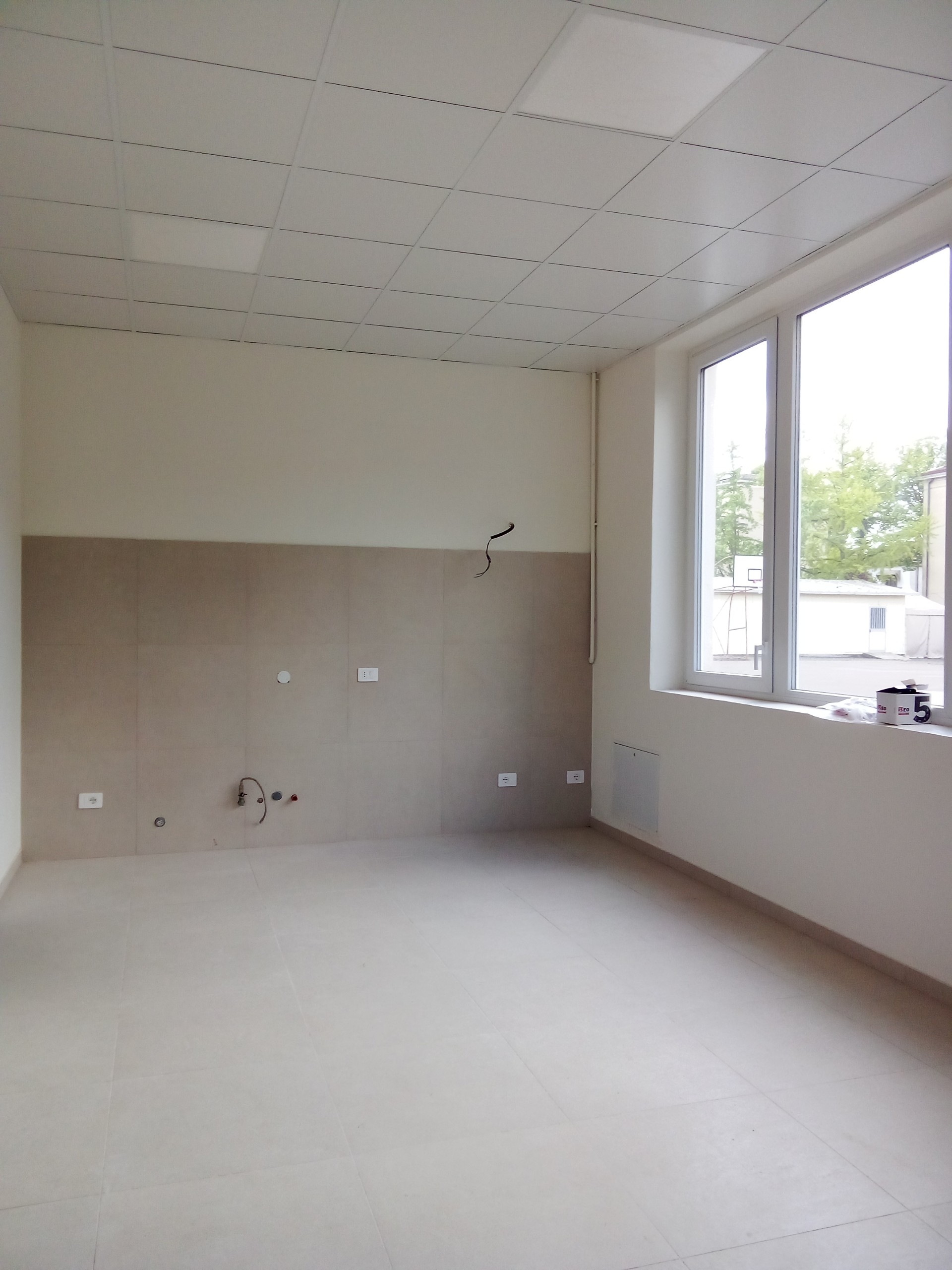 Alcuni dei locali ristrutturati a Gossolengo