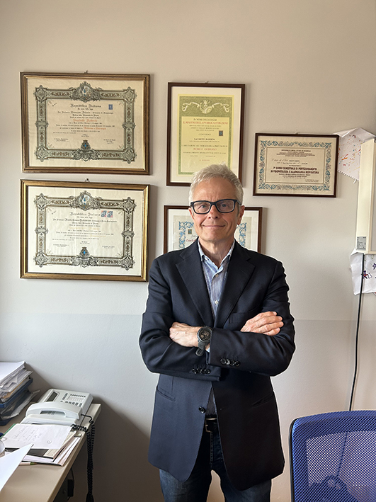 Il pediatria Roberto Sacchetti&nbsp;